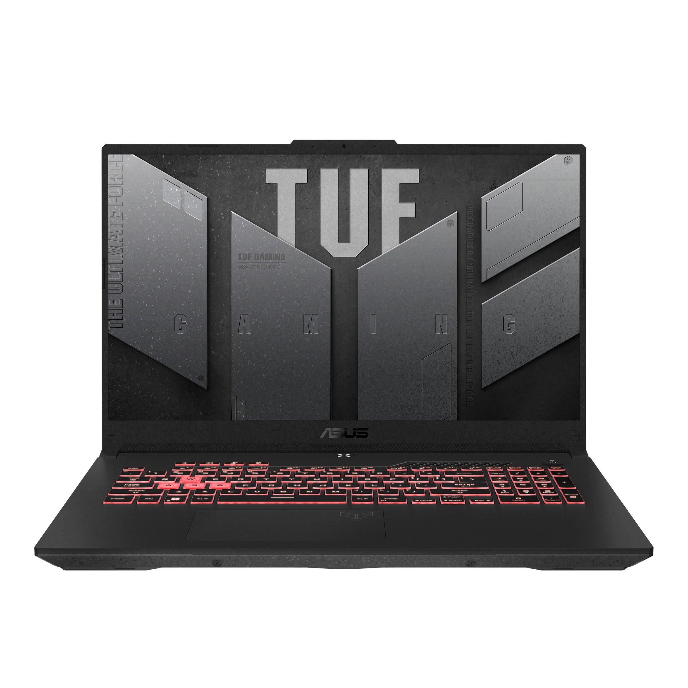 ASUS TUF Gaming A17 (2022) FA707RR - HX026W Laptop (Mecha Grey) | 17.3” FHD | AMD Ryzen™ 7 6800H | 16GB DDR5 | 1TB SSD | RTX™ 3070 | Windows 11 Home | TUF GAMING Backpack | ASUS TUF P304 M5 V2 Gaming Mouse - Nectostry