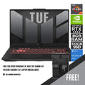 ASUS TUF GAMING A17 FA707RC - HX010W LAPTOP | 17.3" FHD | Ryzen 7 6800H | 8GB DDR5 | 512GB SSD | RTX 3050 | Windows 11 Home + TUF Gaming Backpack - Nectostry