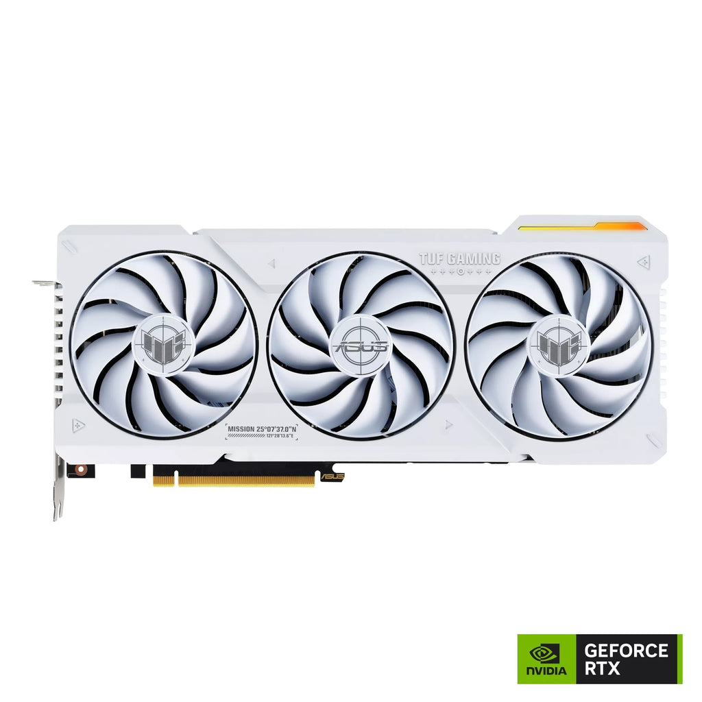 Asus TUF Geforce RTX 4070 Ti OC 12GB GDDR6X Gaming Graphics Card (White) - Nectostry