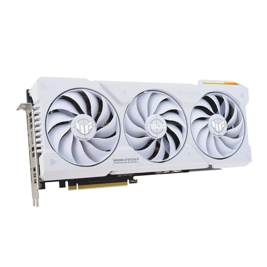 Asus TUF Geforce RTX 4070 Ti OC 12GB GDDR6X Gaming Graphics Card (White) - Nectostry