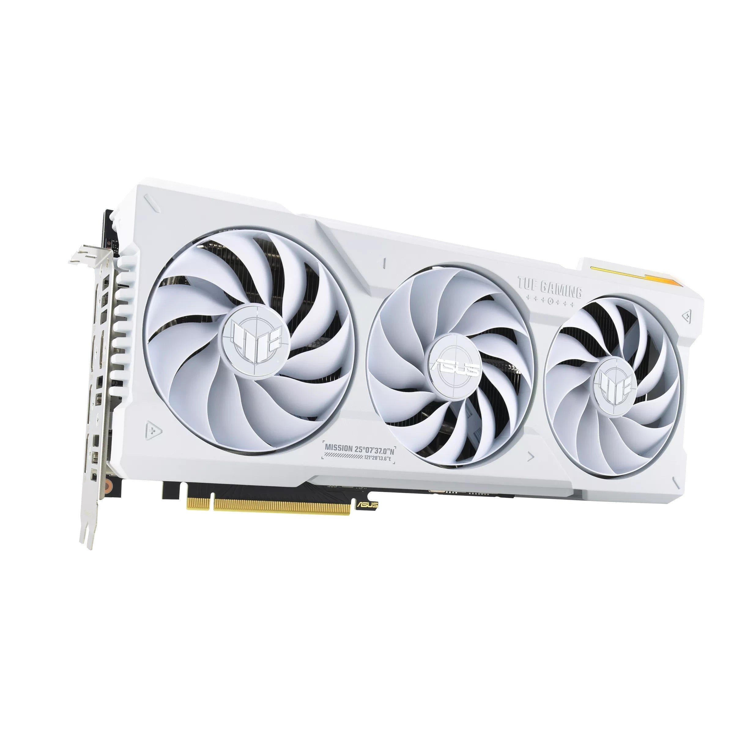 Asus TUF Geforce RTX 4070 Ti OC 12GB GDDR6X Gaming Graphics Card (White) - Nectostry