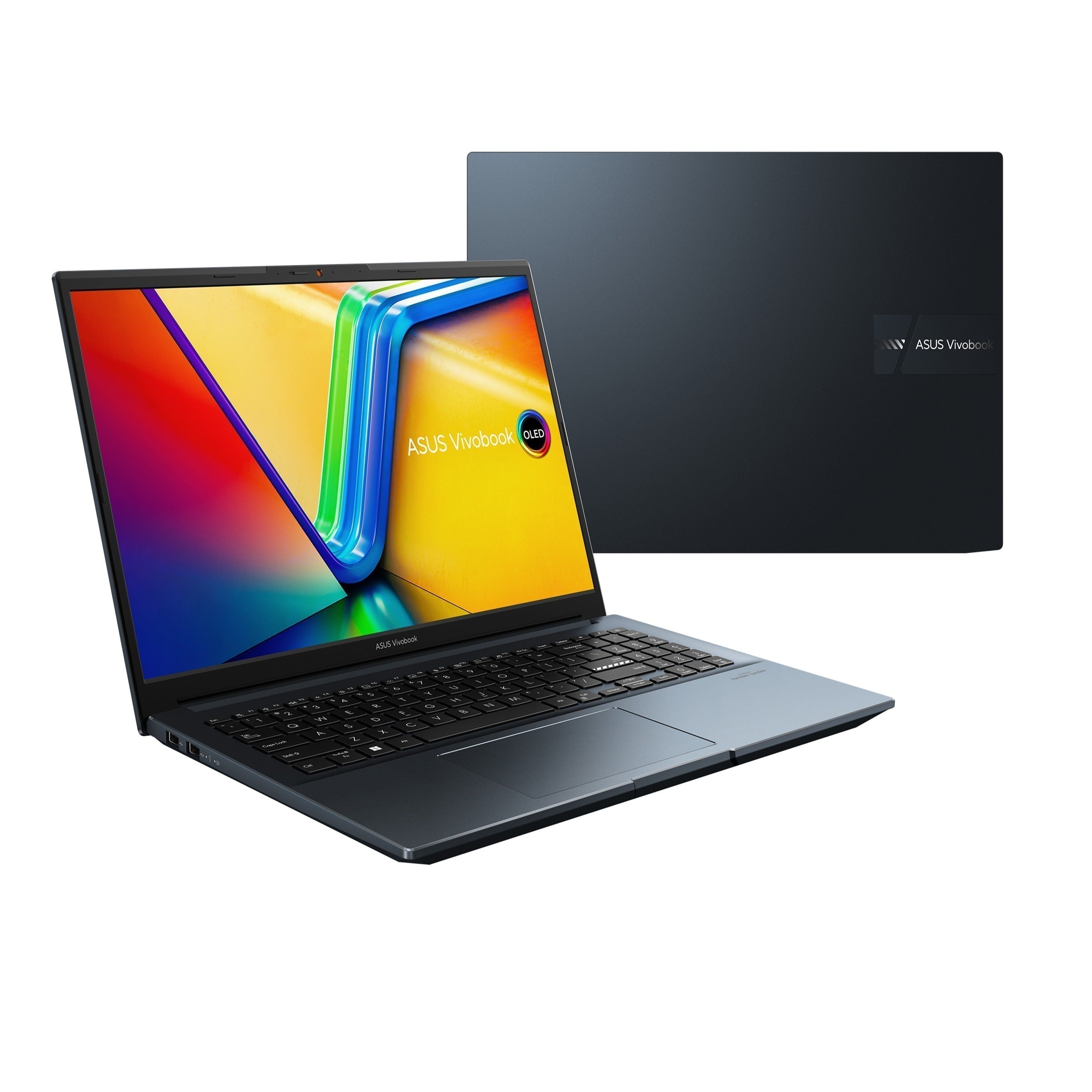 Asus Vivobook M6500XU - MA079WS Laptop (Quiet Blue) | 15.6" OLED (2880X1620) | Ryzen 9 7940HS | 16GB RAM | 1TB SSD | RTX4050 | Windows 11 Home | MS Office Home & Student 2021 | Asus AP4600 Backpack - Nectostry