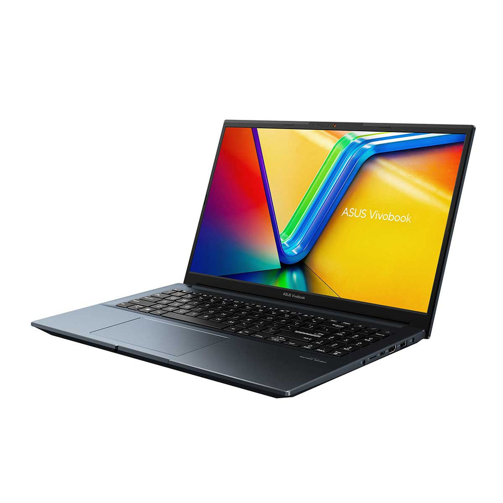 Asus Vivobook Pro 15 M6500XU - LP047WS Laptop (Quiet Blue) | 15.6" FHD (1920x1080) | Ryzen 7 7840HS | 16GB RAM | 512GB SSD | RTX 4050 | Windows 11 Home | MS Office Home & Student 2021 | Asus AP4600 Backpack - Nectostry