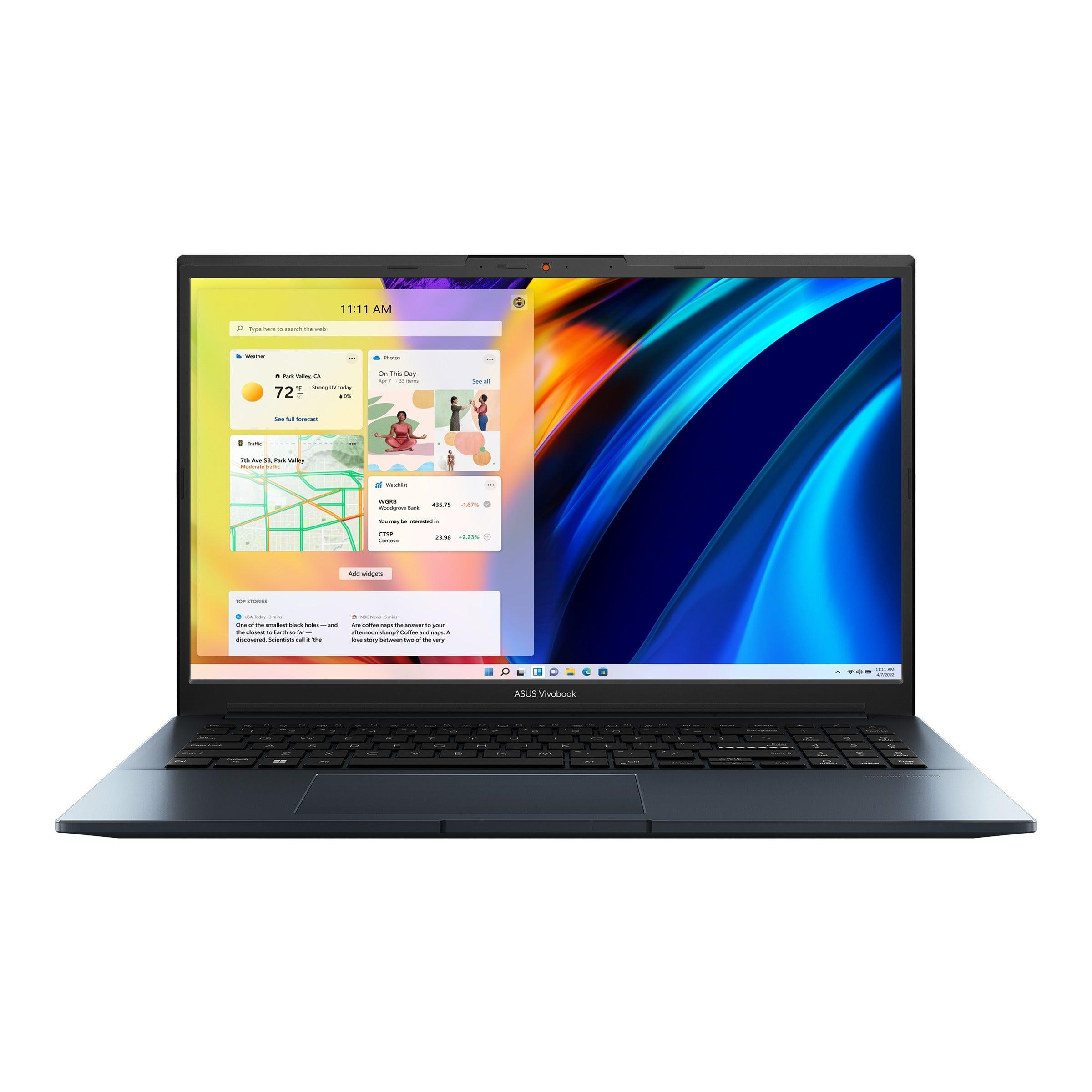 Asus Vivobook Pro 15 Oled K6500ZE - MA111WS Laptop (Quiet Blue) | 15.6” 2.8K | i7 - 12650H | 16 GB RAM | 512 GB SSD | NVIDIA® GeForce® RTX™ 3050 Ti | Windows 11 Home | MS Office Home & Student 2021 | Asus BP1504 Casual Backpack - Nectostry