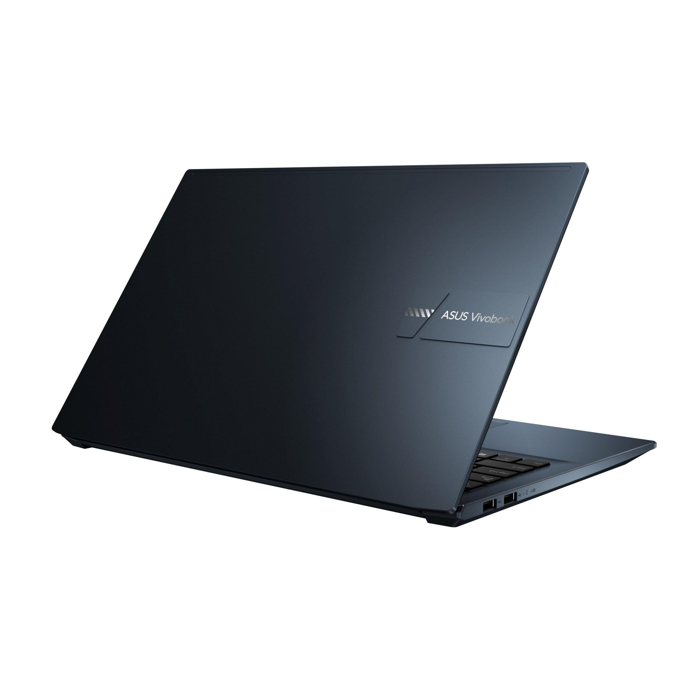 ASUS Vivobook Pro 15 OLED M3500QC - L1080TS Laptop (Quiet Blue) | 15.6" FHD | 16GB DDR4 | 512GB SSD | RTX™ 3050 | Windows 10 Home | MS Office Home & Student 2021 | ASUS BP1504 Casual Backpack - Nectostry
