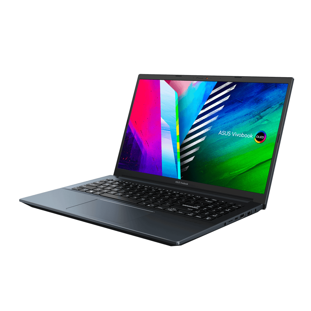 ASUS VIVOBOOK PRO 15 OLED M3500QC - L1175TS LAPTOP (QUIET BLUE) | 15.6" FHD | Ryzen™ 9 5900HX | 16GB DDR4 | 512GB SSD | RTX 3050 | WIN10 + MS OFFICE HOME &STUDENT 2019 + NEREUS BACKPACK/BK - Nectostry