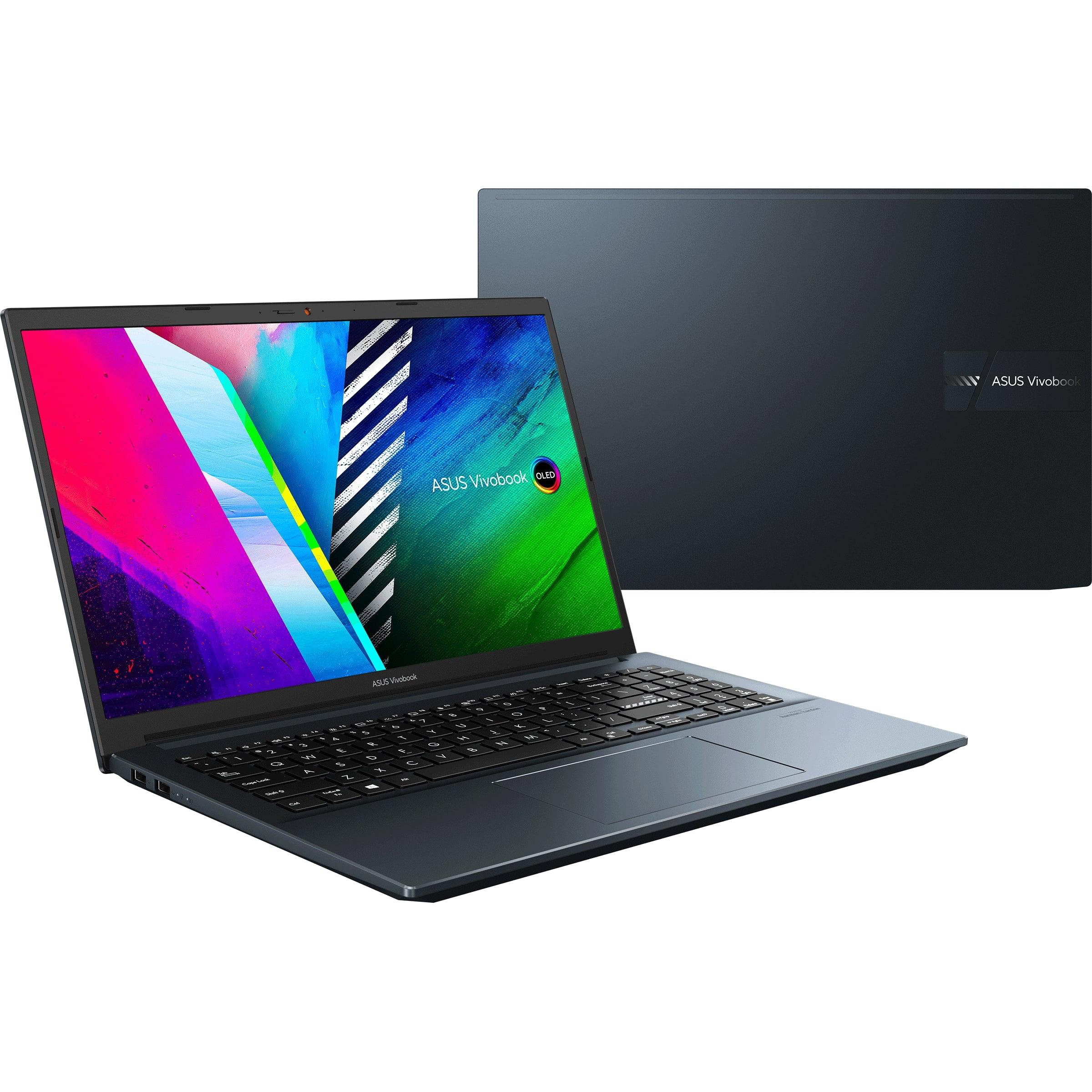 ASUS VIVOBOOK PRO 15 OLED M3500QC - L1408WS LAPTOP (QUIET BLUE) | 15.6" FHD | RYZEN™ 5 5600H | 16GB DDR4 | 512GB SSD | AMD RADEON | WIN 11 + MS OFFICE HOME & STUDENT 2021 W/ ASUS NEREUS BACKPACK - Nectostry