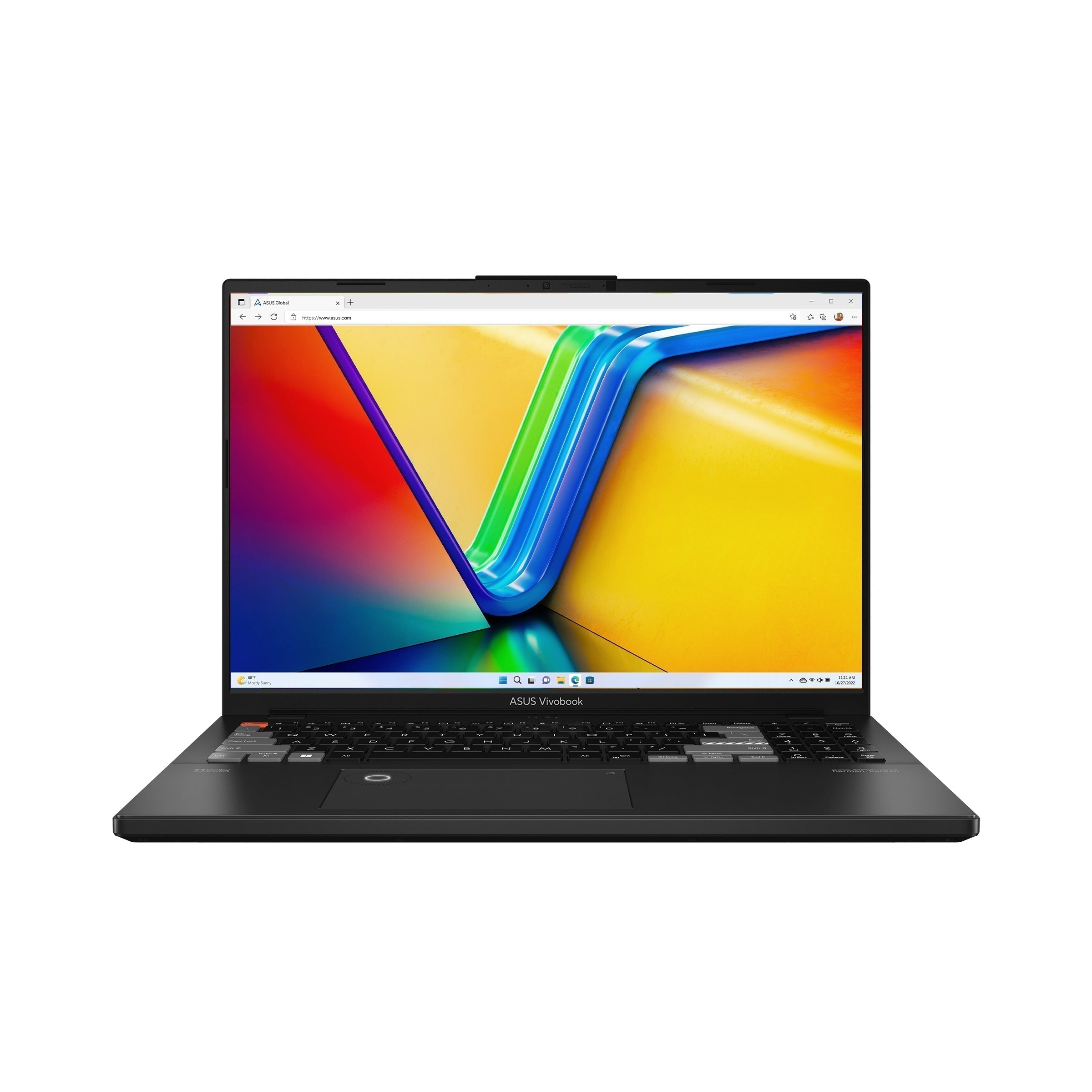 Asus Vivobook Pro 16X OLED K6604JI - MX080WS Laptop (Black) | 16" 3.2K (3200 x 2000) OLED | i9 - 13980HX | 32GB RAM | RTX 4070 | 1TB SSD | Windows 11 Home | MS Office H&S 2021 | Asus BP1504 Casual Backpack - Nectostry
