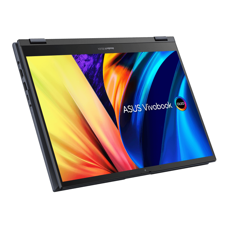 ASUS Vivobook S 14 FLIP OLED TN3402QA - KN090WS Laptop (Quiet Blue) | 14" 2.8K | Ryzen 7 5800H | 8GB DDR4 | 512 GB SSD | AMD Radeon Graphics | Windows 11 Home | MS Office H&S 2021 | Palmrest | ASUS Sleeve | Stylus Pen - Nectostry