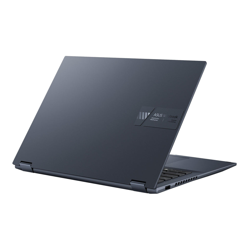 Asus Vivobook S 14 Flip TP3402ZA - KN111WS Laptop (Quiet Blue) | 14” 2.8K Oled | i7 - 12700H | 8GB RAM DDR4 | 512 GB SSD | Iris Xᵉ Graphics | Windows 11 Home | MS Office Home & Student 2021 | Stylus Pen | Asus BP1504 Casual Backpack - Nectostry