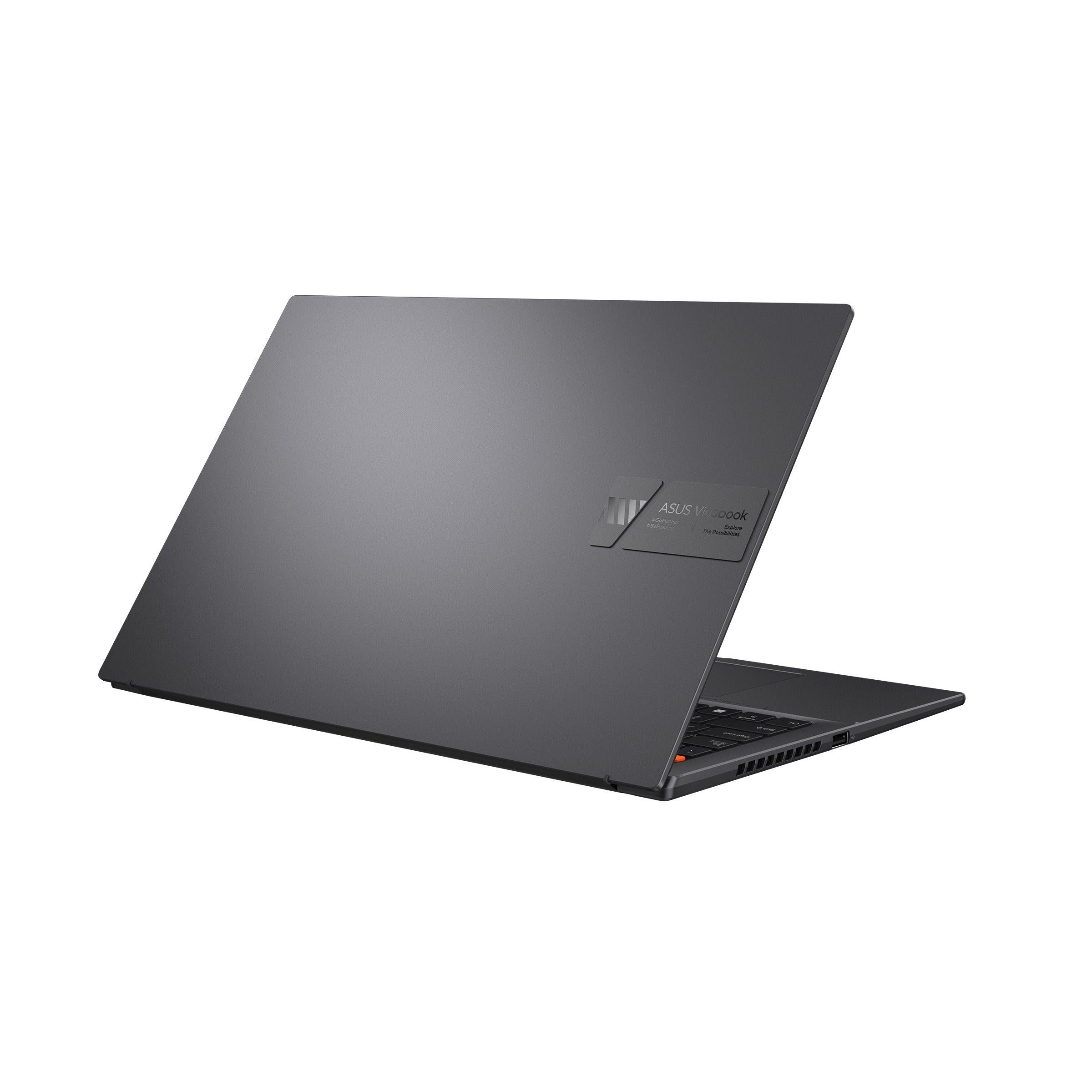 Asus Vivobook S 15 OLED K3502ZA - MA070WS Laptop (Indie Black) | 15.6" 2.8K | i7 - 12700H | 16GB RAM | 512GB SSD | Intel® Iris Xe Graphics | Windows 11 Home | MS Office Home & Student 2021 | Asus BP1504 Casual Backpack - Nectostry
