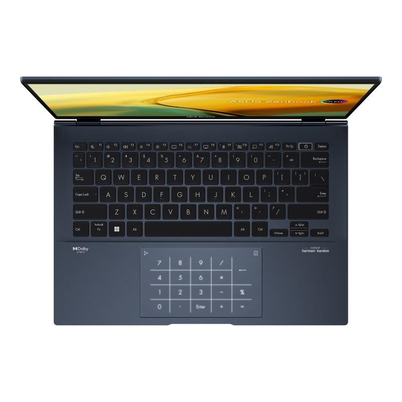 ASUS Zenbook 14 Oled UX3402ZA - KM064WS Laptop (Ponder Blue) | 14" 2.8K | i7 - 1260P | 16GB RAM | 512GB SSD | Intel Iris Xe | Windows 11 Home | MS Office Home & Student 2021 | ASUS Sleeve - Nectostry