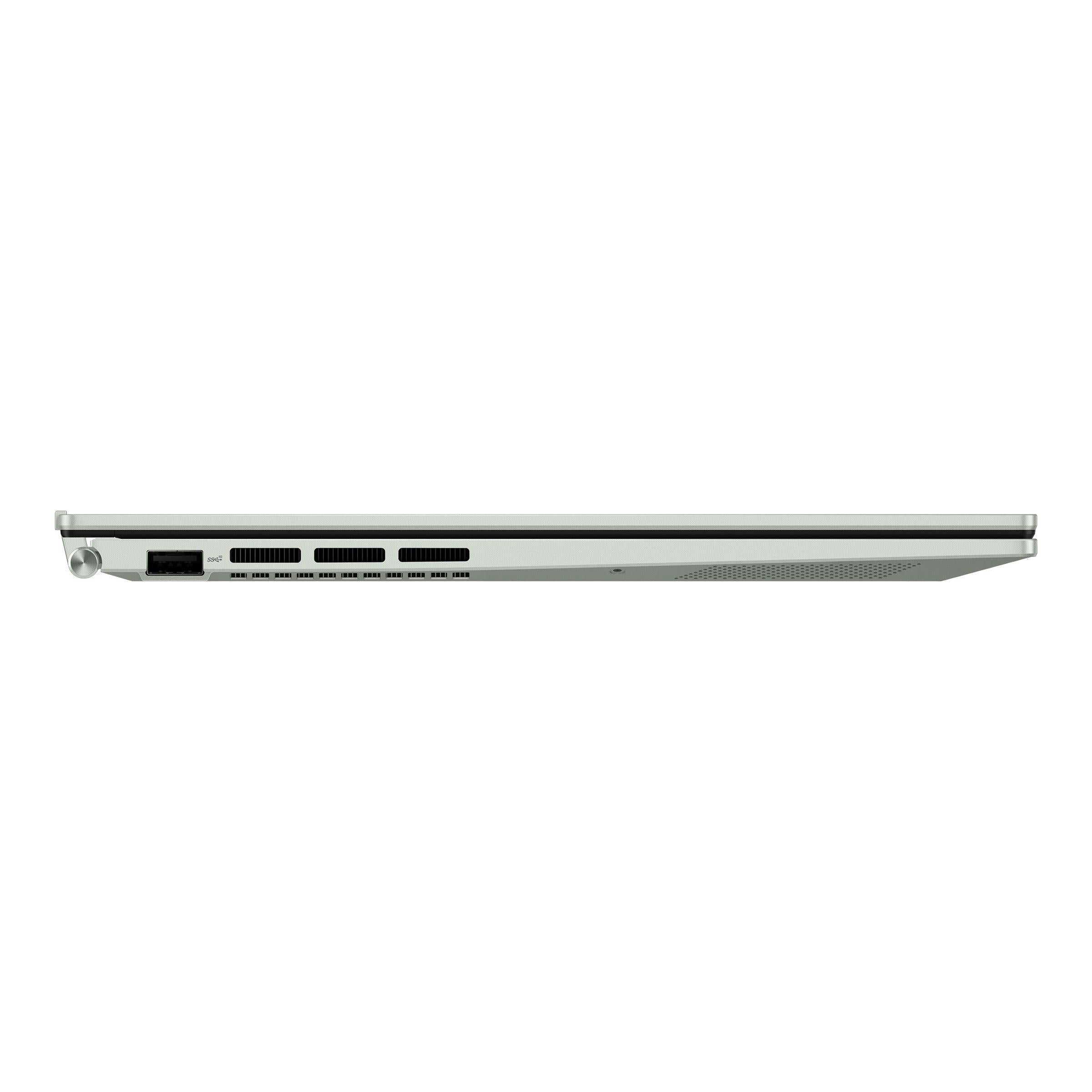 Asus Zenbook 14 OLED UX3402ZA - KM136WS Laptop (Aqua Celadon) | 14” 2.8K | i5 - 1240P | 16GB RAM | 512GB RAM | Intel Iris Xe Graphics | Windows 11 Home | MS Office H&S 2021 | Asus Sleeve - Nectostry