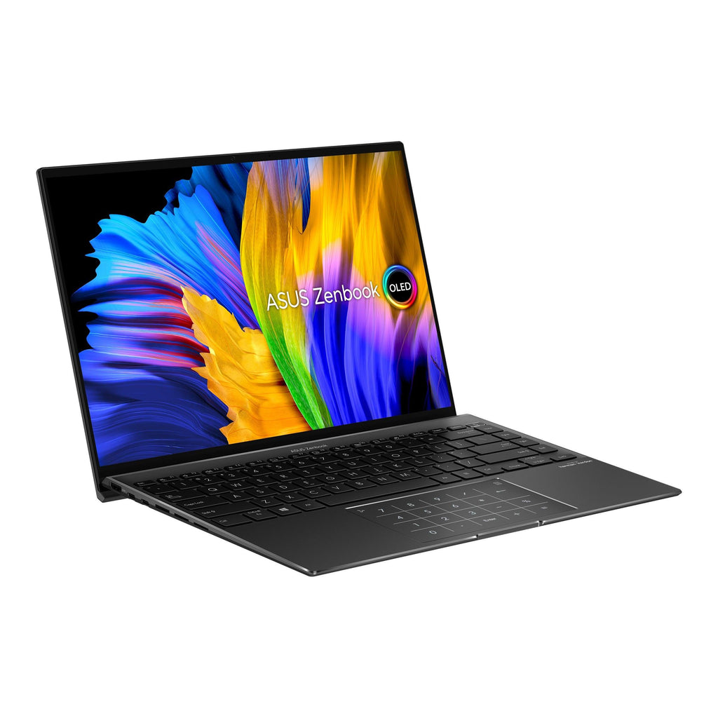 Asus Zenbook 14X Oled UM5401QA - KN009TS Laptop (Jade Black) | 14” WQXGA | Ryzen™ 5 5600H | 16 GB DDR4 | 512 GB SSD | Radeon™ Graphics | MS Office Home & Student 2021 | Stylus Pen | Asus Sleeve - Nectostry