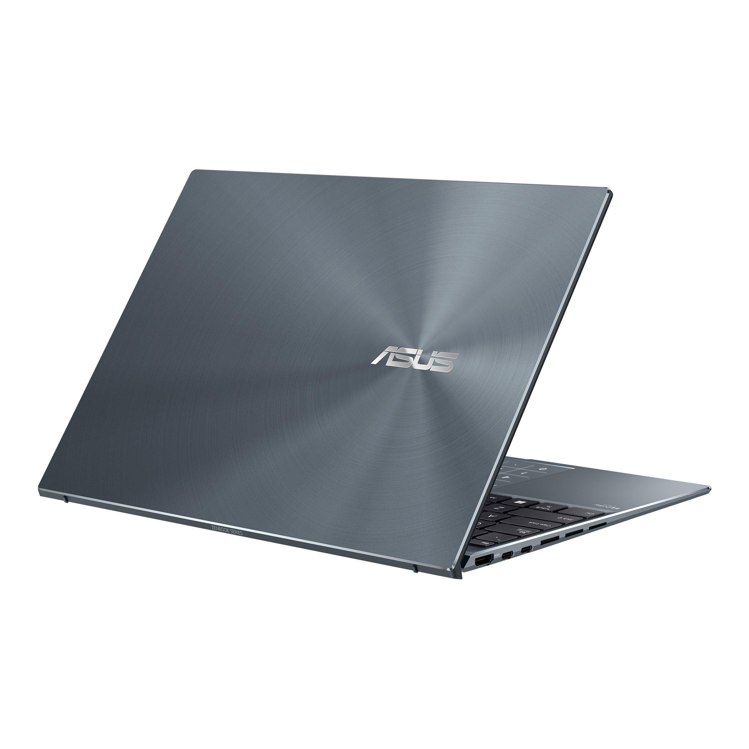 Asus Zenbook 14X OLED UX5401ZA - KN130WS Laptop (Pine Grey) | 14" 2.8K | i5 - 12500H | 16GB RAM | 512GB SSD | Intel Iris Xᵉ Graphics | Windows 11 Home | MS Office Home & Student 2021 | Asus Sleeve - Nectostry
