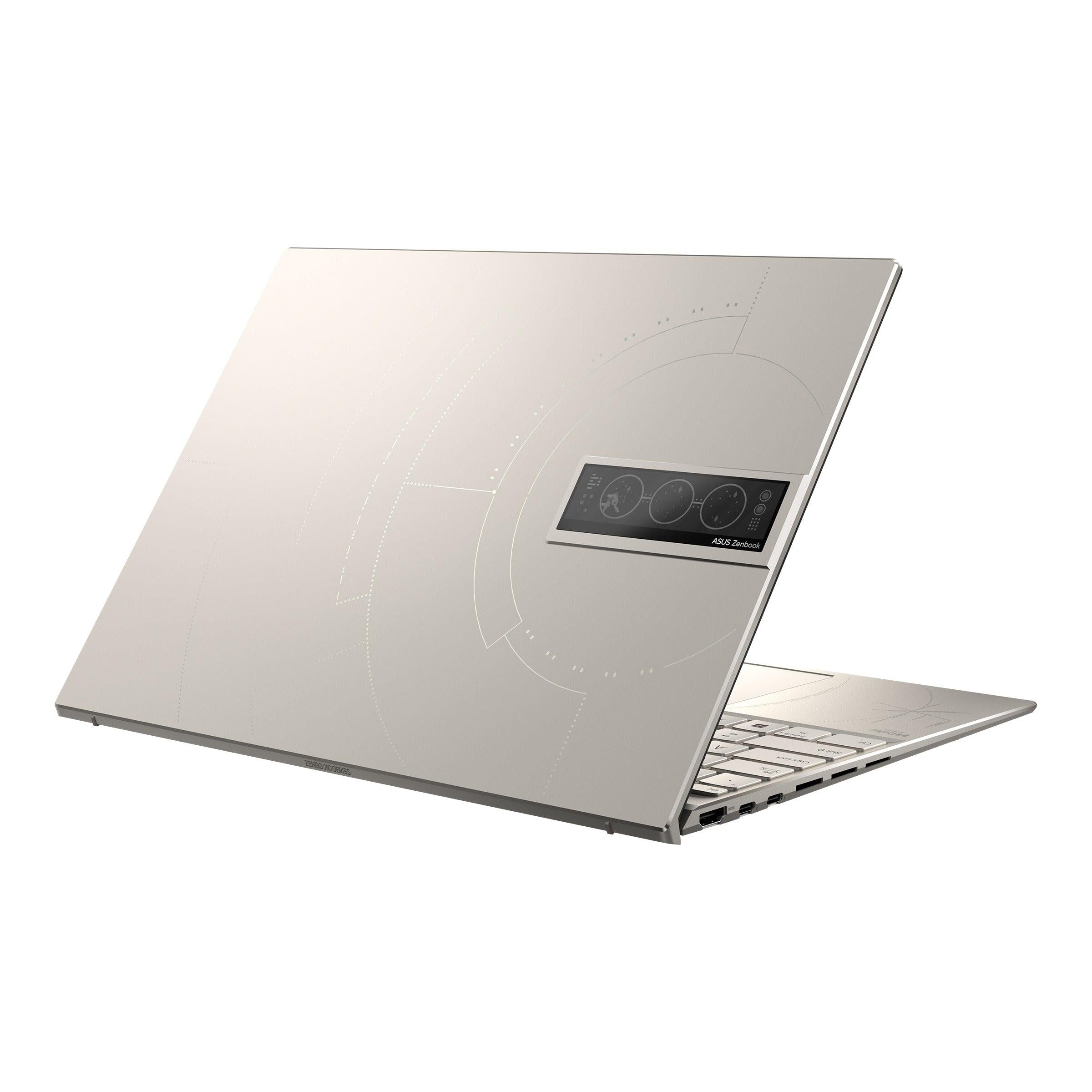 ASUS Zenbook 14X Space Edition UX5401ZAS - KN072WS Convertible Laptop (Zero - g Titanium) | 14” 2.8K Oled | i5 - 12500H | 16GB LPDDR5 | 512 GB SSD | Iris Xᵉ Graphics | Windows 11 Home | MS Office H&S 2021 | ASUS BP1504 Backpack - Nectostry