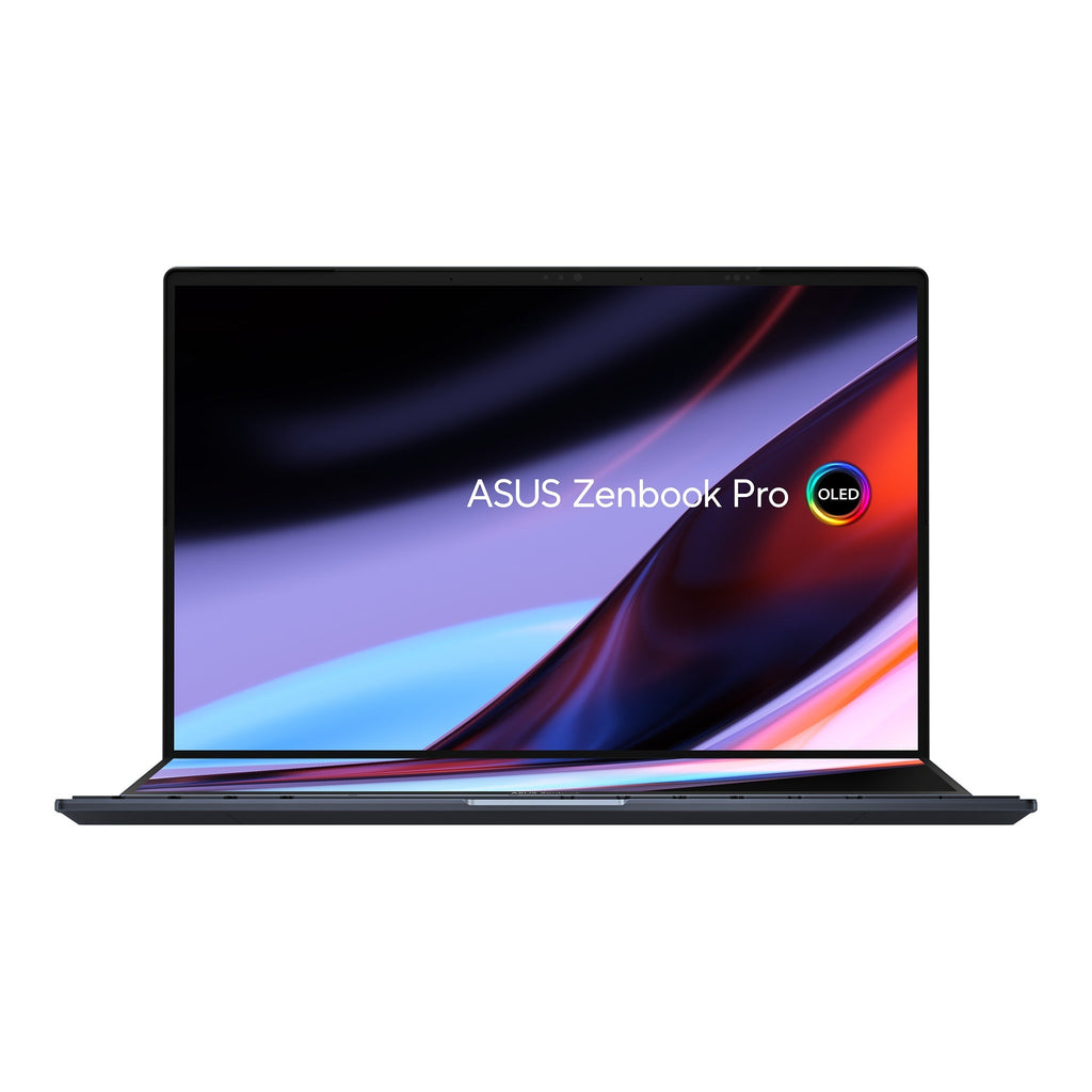 Asus Zenbook Pro 14 Duo OLED UX8402VV - P1051WS (Tech Black) | 14.5" 2.8K OLED (2880x1800) | i9 - 13900H | 32GB RAM | RTX 4060 | 1TB SSD | Windows 11 Home | MS Office Home & Student 2021 | Asus Sleeve | Asus Stand - Nectostry