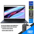 Asus Zenbook Pro 14 OLED UX6404VV - P4072WS Laptop (Tech Black) | 14.5" WQXGA (2880x1800) OLED | i9 13900H | 32GB RAM | RTX 4060 | 1TB SSD | Windows 11 Home | MS Office Home & Student 2021 | Asus BP1504 Casual Backpack - Nectostry