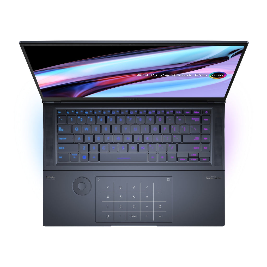 Asus Zenbook Pro 16X OLED UX7602BZ - MY018WS Laptop (Black) | 16" 3.2K OLED (3200x2000) Touchscreen | i9 - 13905H | 32GB RAM | RTX 4080 | 2TB SSD | Windows 11 Home | MS Office Home & Student 2021 | Asus Backpack - Nectostry