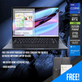 Asus Zenbook Pro 16X OLED UX7602BZ - MY018WS Laptop (Black) | 16" 3.2K OLED (3200x2000) Touchscreen | i9 - 13905H | 32GB RAM | RTX 4080 | 2TB SSD | Windows 11 Home | MS Office Home & Student 2021 | Asus Backpack - Nectostry
