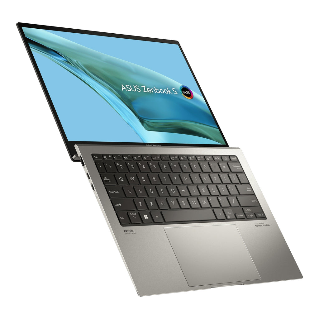 Asus Zenbook S 13 OLED UX5304VA - NQ062WS 13.3" 2.8K Laptop (Basalt Grey) | 13.3” 2.8K (2880 x 1800) OLED | Intel® Core™ i5 - 1335U | 16GB RAM | 512GB SSD | Intel® Iris Xe Graphics | Windows 11 Home | MS Office Home & Student 2021 | Asus Sleeve - Nectostry