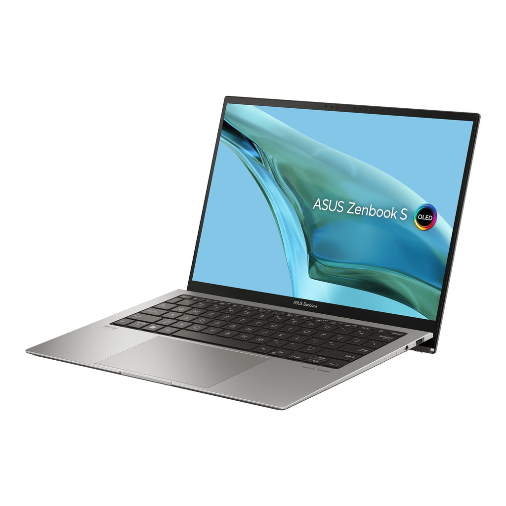 Asus Zenbook S 13 OLED UX5304VA - NQ204WS 13.3" 2.8K Laptop (Basalt Grey) | 13.3” 2.8K (2880 x 1800) OLED | Intel® Core™ i7 - 1355U | 16GB RAM | 512GB SSD | Intel® Iris Xe Graphics | Windows 11 Home | MS Office Home & Student 2021 | Asus Sleeve - Nectostry
