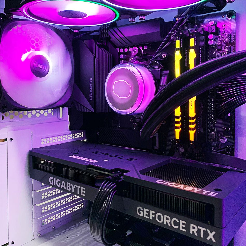 Aurora C301 Desktop Gaming PC | AMD Ryzen 7 5700X | 16GB RAM | 1TB SSD | RTX 4060 Ti | Windows 11 Home - Nectostry