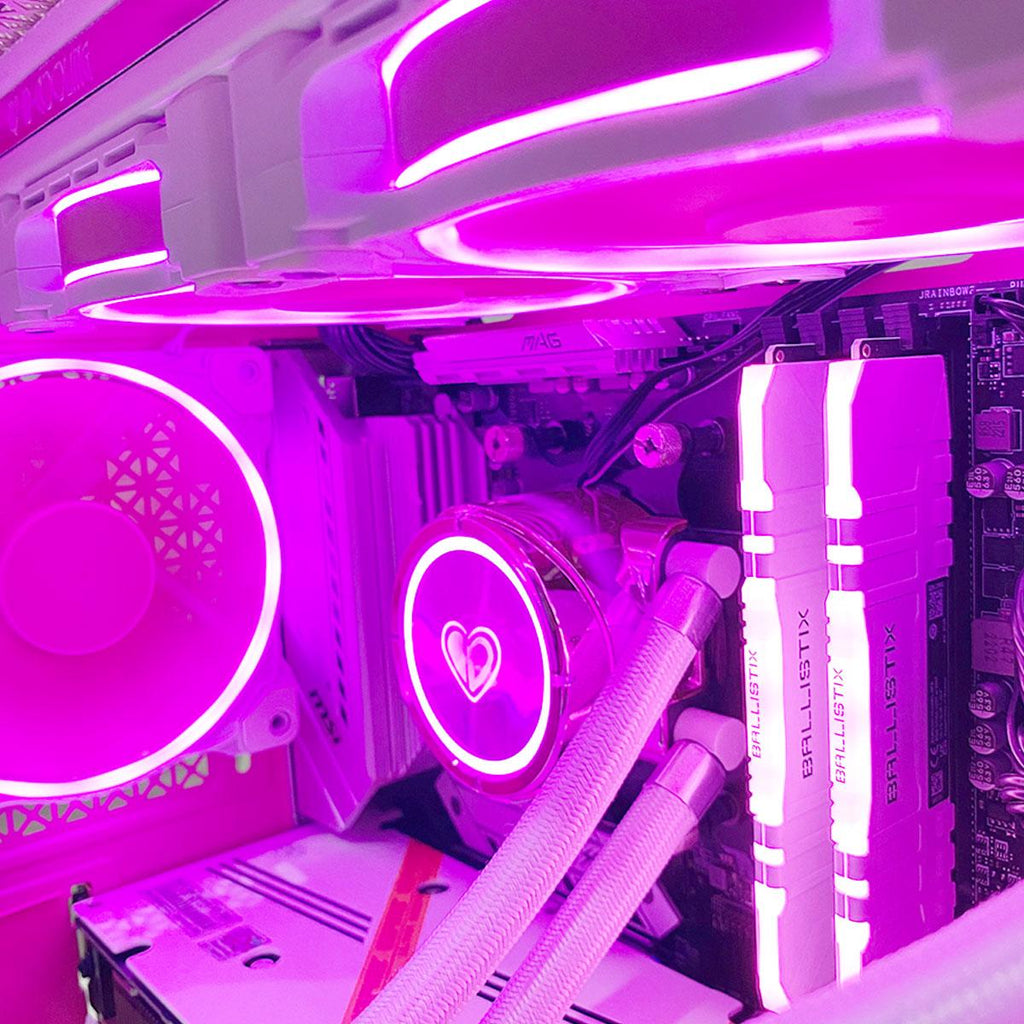 Aurora Macube 110 Pink Edition Gaming PC SPECS | Ryzen 5 5600 | 16 GB DDR4 | 1 TB SSD | RTX 3060 | Windows 11 Home - Nectostry