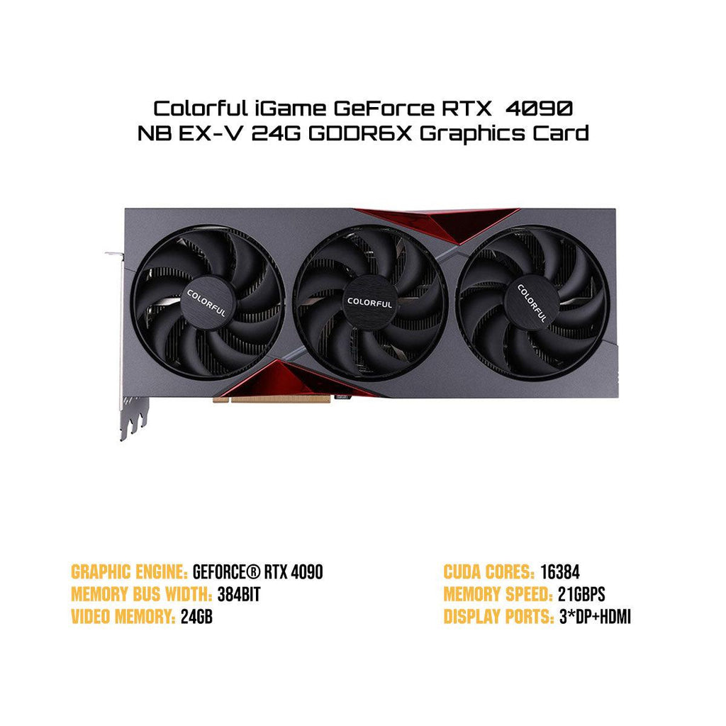 Colorful iGame Geforce RTX 4090 NB EX - V 24G GDDR6X Graphics Card - Nectostry