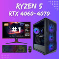 Gaming PC Bundle | Ryzen 5 5500/5600 | RTX 4060/4060 Ti | Samurai SC - Nectostry