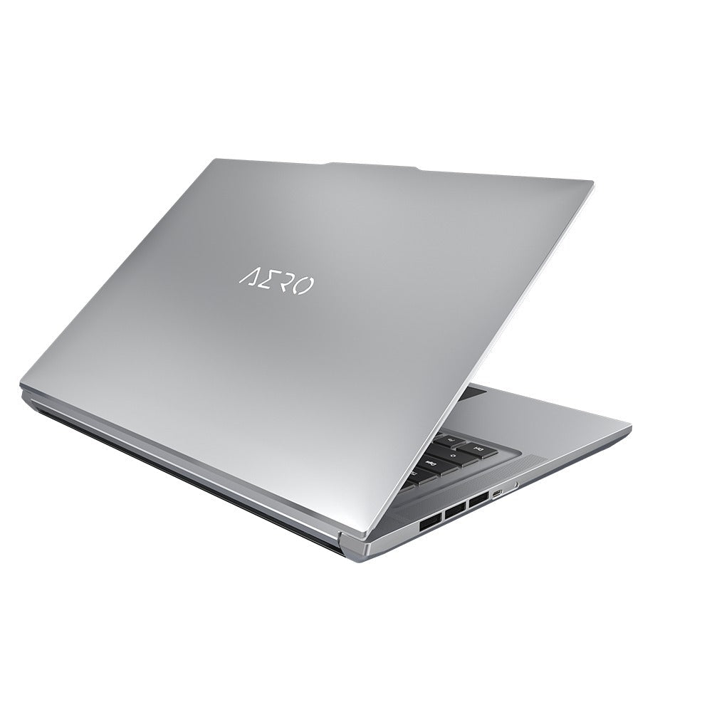 Gigabyte Aero 16 XE5 - 73PH934AH Gaming Laptop (Silver) | 16” UHD (3840x2400) | i7 - 12700H | 16GB DDR5 | 1TB SSD | RTX 3070Ti | Windows 11 Home | Aero Backpack | Aorus M4 Mouse | Aorus H1 Headset - Nectostry