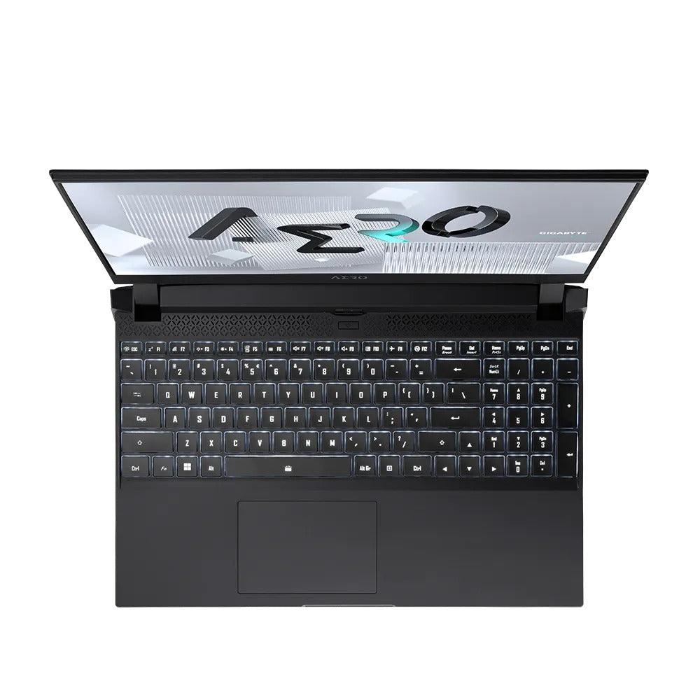 Gigabyte AERO 5 KE4 - 72PH614SH Gaming Laptop (Black) | 15.6" UHD | i7 - 12700H | 16GB DDR4 | 1 TB SSD | RTX 3060 | Windows 11 Home + Gigabyte Backpack - Nectostry