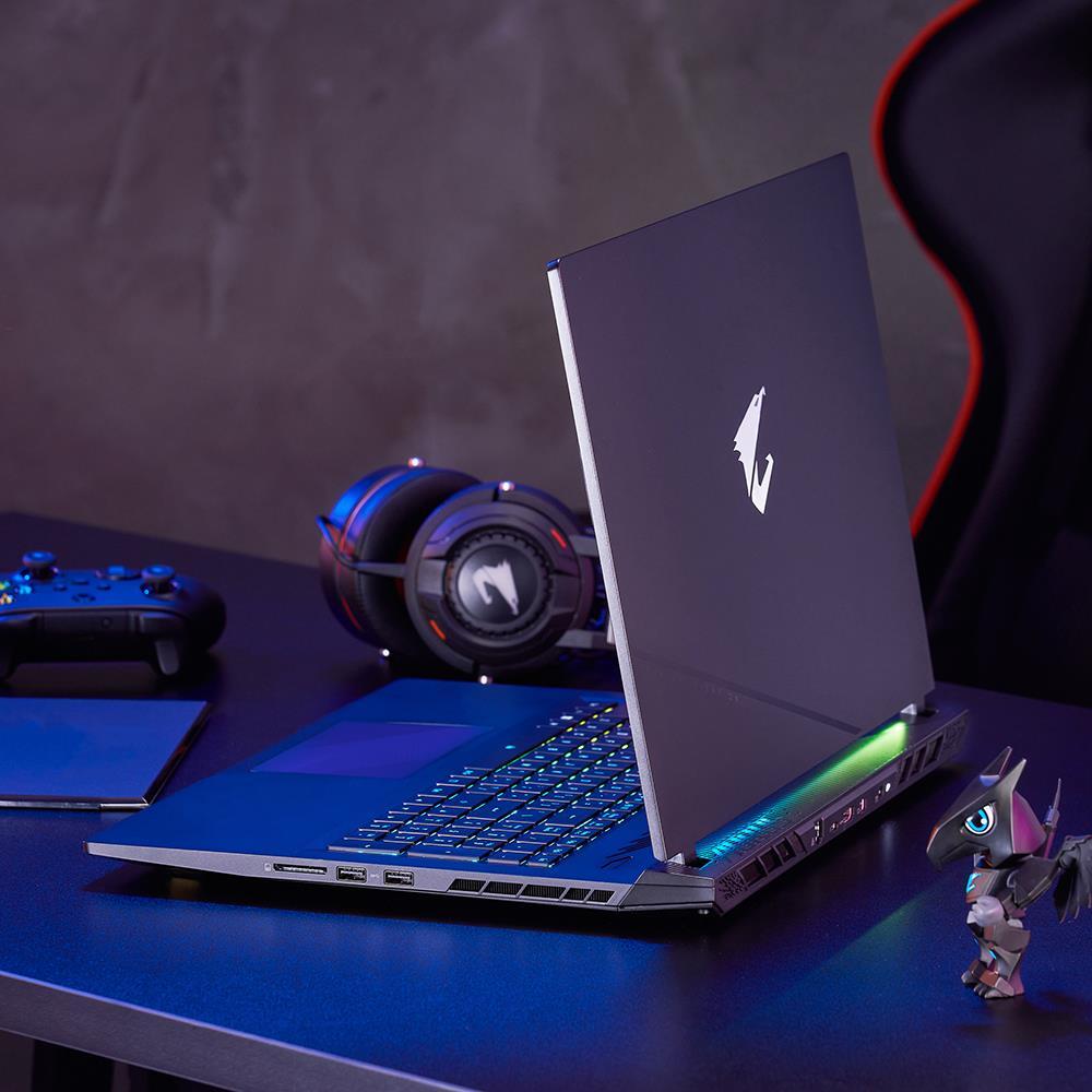 Gigabyte Aorus 17 BKF - 73PH254SH Gaming Laptop (Black) | 17.3" FHD (1920x1080) 300Hz | i7 13700H | 16GB RAM | RTX 4060 | 1TB SSD | Windows 11 Home | Aorus G2 Backpack | Aorus RGB Gaming Mouse Mat | Aorus M4 Gaming Mouse - Nectostry