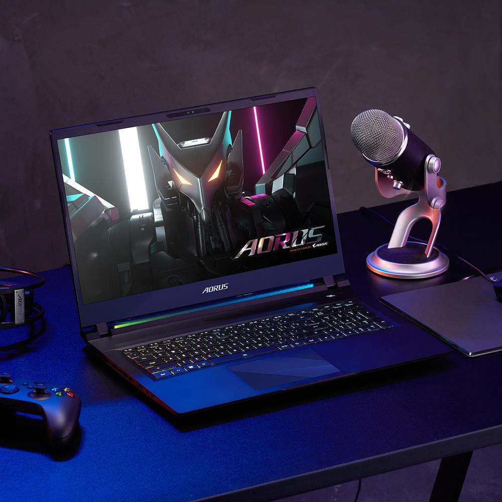 Gigabyte Aorus 17 BKF - 73PH254SH Gaming Laptop (Black) | 17.3" FHD (1920x1080) 300Hz | i7 13700H | 16GB RAM | RTX 4060 | 1TB SSD | Windows 11 Home | Aorus G2 Backpack | Aorus RGB Gaming Mouse Mat | Aorus M4 Gaming Mouse - Nectostry