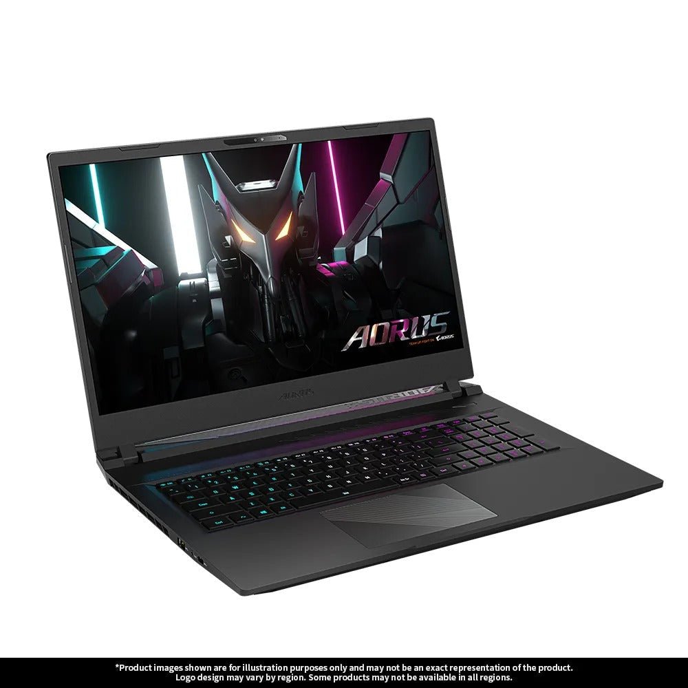 Gigabyte Aorus 17 BSF - 73PH654SH Gaming Laptop (Black) | 17.3" QHD (2560x1440) 240Hz | i7 13700H | 16GB RAM | RTX 4070 | 1TB SSD | Windows 11 Home | Gigabyte Aorus G2 Backpack - Nectostry