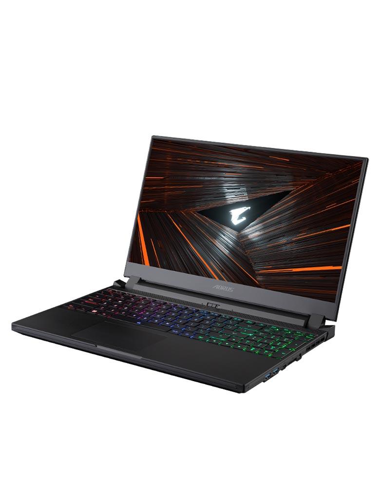 Gigabyte Aorus 5 SE4 - 73PH313SH Gaming Laptop (Black) | 15.6” FHD | 16GB RAM DDR4 | 512 GB SSD | RTX™ 3070 | Windows 11 Home | Gigabyte Backpack - Nectostry