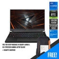 Gigabyte Aorus 5 SE4 - 73PH313SH Gaming Laptop (Black) | 15.6” FHD | 16GB RAM DDR4 | 512 GB SSD | RTX™ 3070 | Windows 11 Home | Gigabyte Backpack - Nectostry