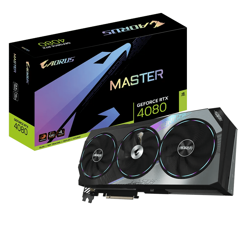 Gigabyte AORUS GeForce RTX 4080 16GB Master Graphics Card - Nectostry