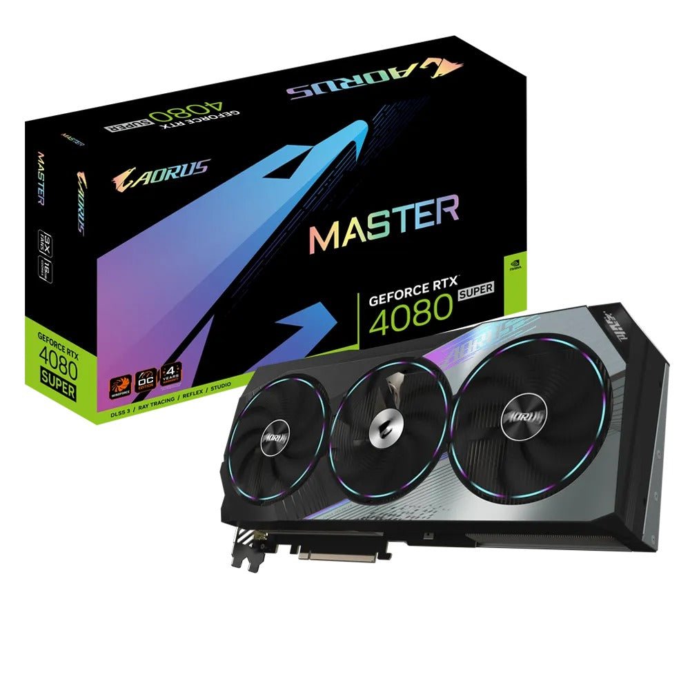 Gigabyte Aorus GeForce RTX 4080 Super Master 16GB GDDR6X Graphics Card - Nectostry