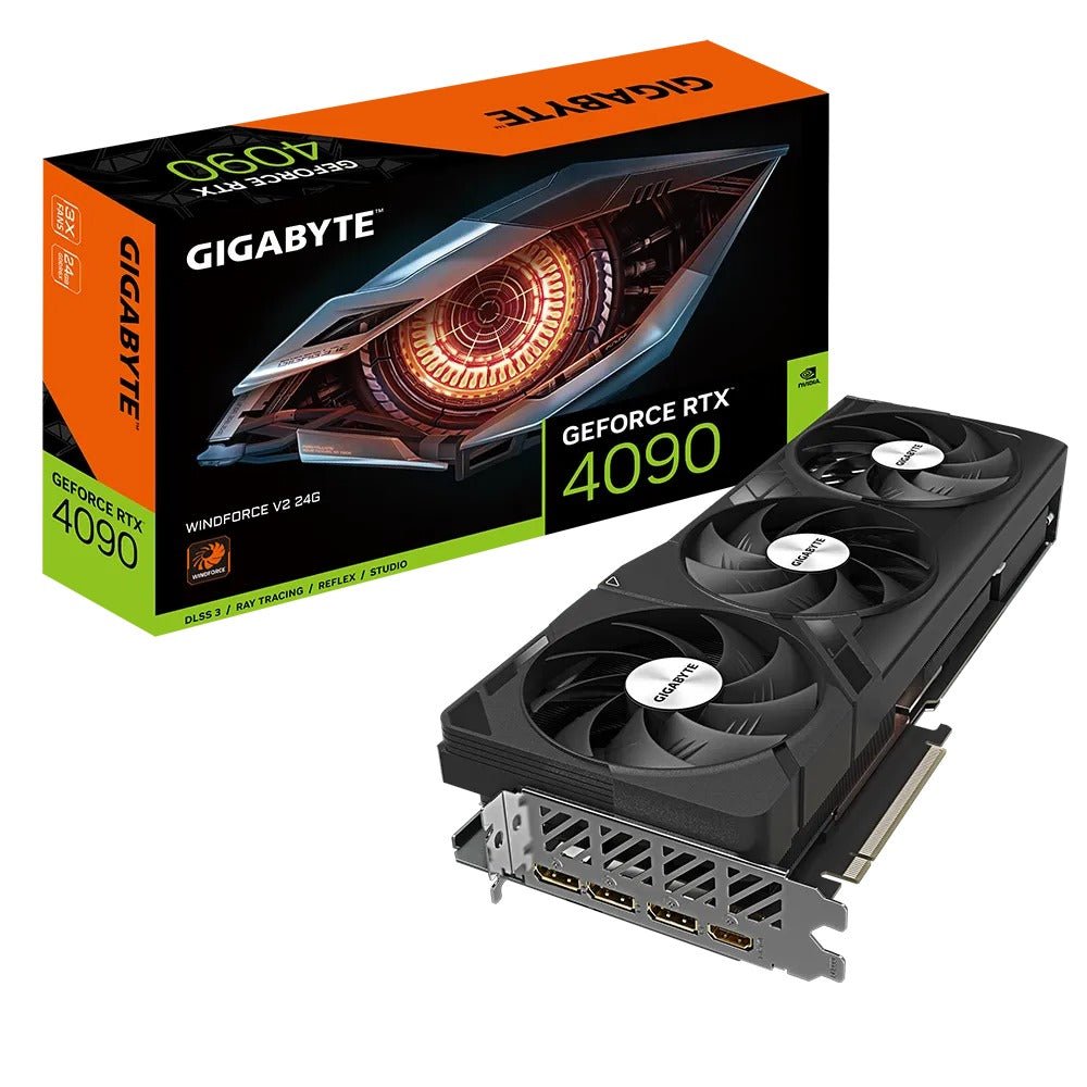 Gigabyte Geforce RTX 4090 Windforce V2 24GB GDDR6x Graphics Card - Nectostry