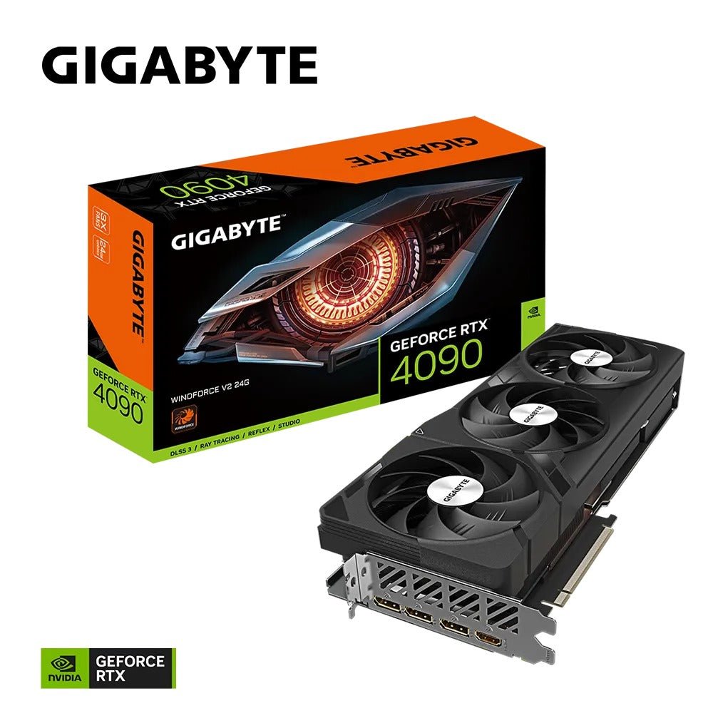 Gigabyte Geforce RTX 4090 Windforce V2 24GB GDDR6x Graphics Card - Nectostry