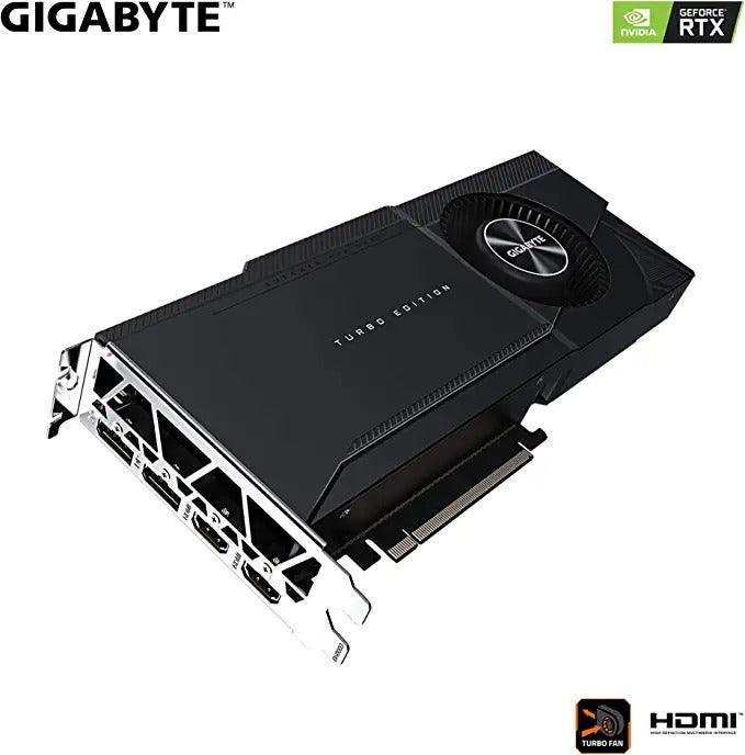 Gigabyte RTX 3090 Turbo 24G + Gigabyte GP - G24F - AP 24” Gaming Monitor - Nectostry