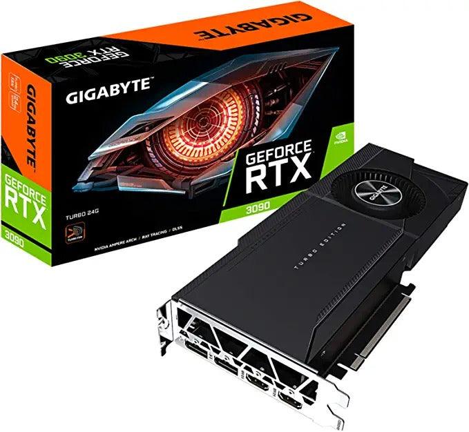 Gigabyte RTX 3090 Turbo 24G + Gigabyte GP - G24F - AP 24” Gaming Monitor - Nectostry