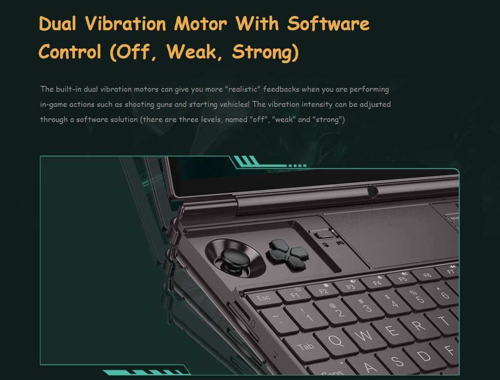 GPD Win Max 2 2023 AMD Ryzen 7 7840U 10.1" WQXGA QHD+ (2560x1600) IPS 32GB LPDDR5x - 7500MT/S RAM 2TB SSD AMD Radeon 780M Graphics RDNA3 Windows 11 Handheld Gaming PC + Win Max 2 Protection Case - Nectostry