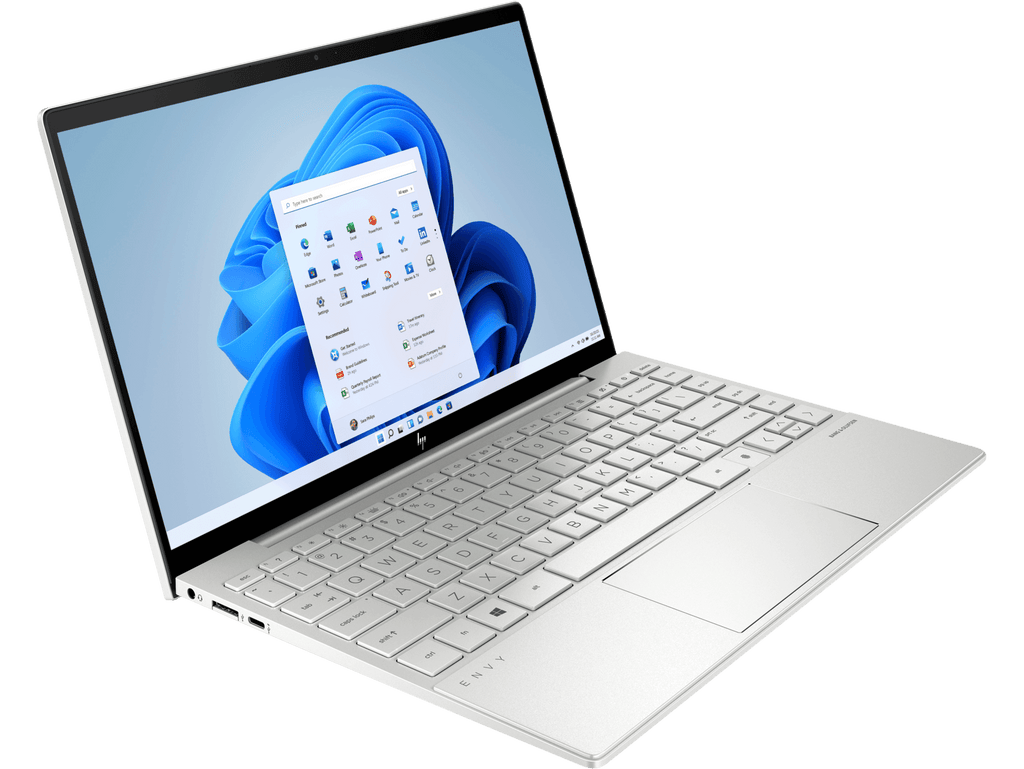 HP Envy 13 - BA1522TX Laptop (Natural Silver) | 13.3” FHD | i7 - 1165G7 | 16 GB DDR4 | 512 GB SSD | MX450 | Windows 11 Home | MS Office Home & Student 2021 | HP Prelude 15.6” Topload Bag - Nectostry
