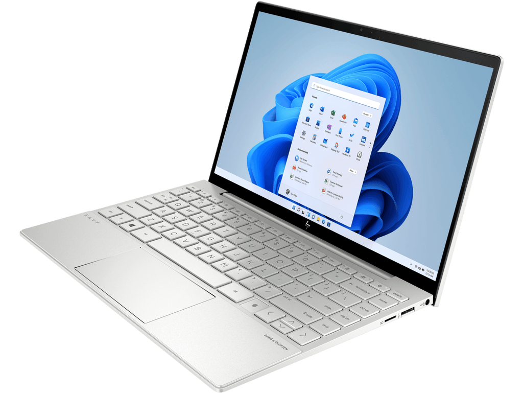 HP Envy 13 - BA1522TX Laptop (Natural Silver) | 13.3” FHD | i7 - 1165G7 | 16 GB DDR4 | 512 GB SSD | MX450 | Windows 11 Home | MS Office Home & Student 2021 | HP Prelude 15.6” Topload Bag - Nectostry