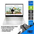 HP Envy 15 - EP1096TX Laptop (Natural Silver) | 15.6 - " FHD | i7 - 11800H | 16 GB DDR4 | 1 TB SSD | RTX™ 3060 | Windows 11 Home | MS Office Home & Student 2021 | HP Prelude 15.6” Topload Bag - Nectostry