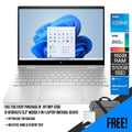 HP Envy X360 13 - BF0045TU 13.3” WUXGA 2 - IN - 1 Laptop (Natural Silver) + MS Office H&S 2021 + HP Prelude 15.6” Topload Bag - Nectostry
