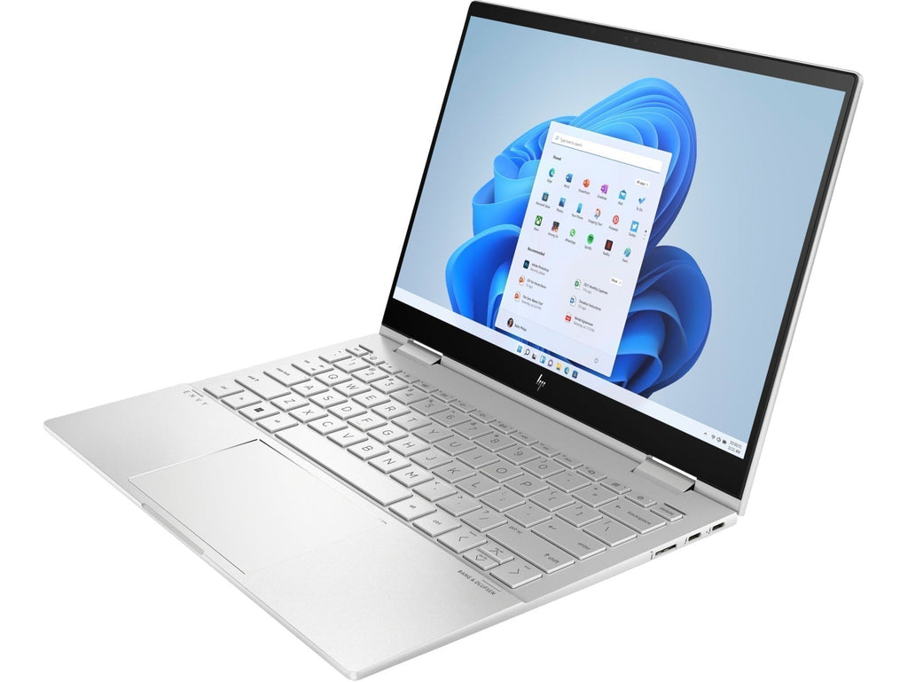 HP Envy X360 13 - BF0110TU 13.3" OLED 2 - in - 1 Laptop (Natural Silver) | 2.8K (2880x1800) OLED | i7 1250U | 16GB RAM | 1 TB SSD | Intel Iris Xe Graphics | MS Office Home & Student 2021 | HP Prelude 15.6" Topload Bag - Nectostry