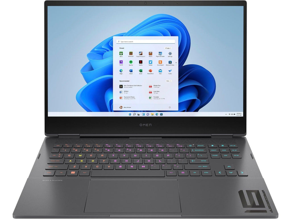 HP Omen 16 - N0053AX Gaming Laptop (Mica Silver) | 16.1" QHD | Ryzen 7 6800H | 16 GB RAM | 512 GB SSD | RTX 3060 | Windows 11 Home | MS Office Home & Student 2021 | HP Omen Transceptor 15” Backpack (Black) - Nectostry